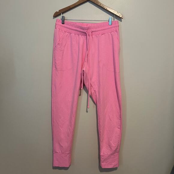 Free People Movement Sunny Skinny Sweat Pants Pink - Picture 1 of 4